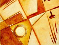 Corinna Corinna - Acrylique sur Toile - ... quand j’ai découvert ce que ce tableau représentait, j’ai tout de suite pensé à cette guitare... a moins que ce ne soit l’inverse, que la chanson ne soit à l’origine du tableau !