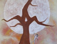 Le Mangeur de Lune Le Mangeur de Lune - Acrylique sur carton Toilé - Un besoin d'évasion, l'envie de quitter Paris ...