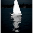 Blanc luisant Bleu et blanc en mer Lémanique ...